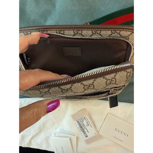GUCCI GG Supreme Belt Bag Sold Out NWT - Picture 10 of 11